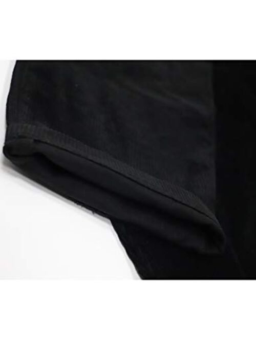 Yeokou Women's Corduroy Overalls Bib Pants Jumpsuit Romper with Adjustable Straps