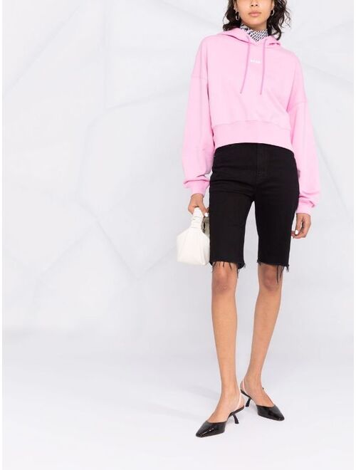 MSGM logo-print hoodie