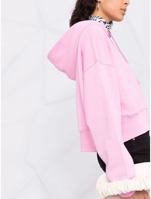 MSGM logo-print hoodie