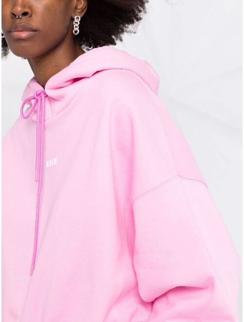 MSGM logo-print hoodie