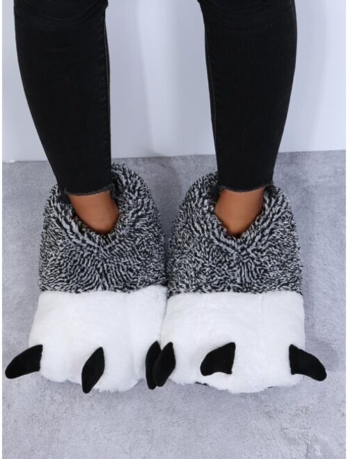 Shein Two Tone Novelty Slippers