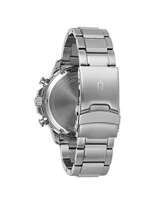 Bulova Chronograph Stainless Steel Men's Watch (96B272)