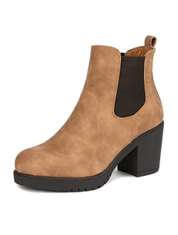 Women's FRE High Heel Chelsea Style Ankle Boots