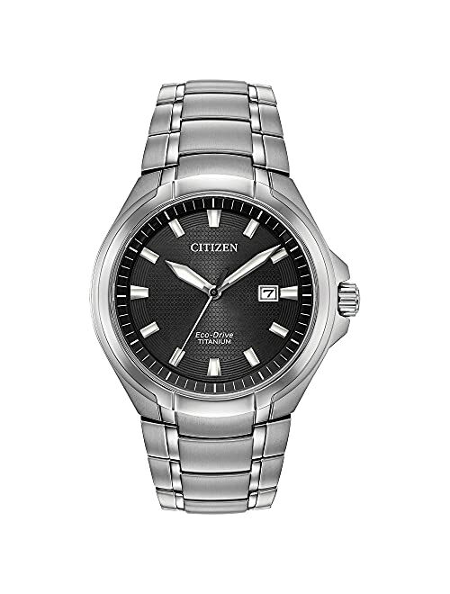 Citizen Eco-Drive Paradigm Quartz Men's Watch, Super Titanium, Modern, Silver-Tone (Model: BM7431-51E)