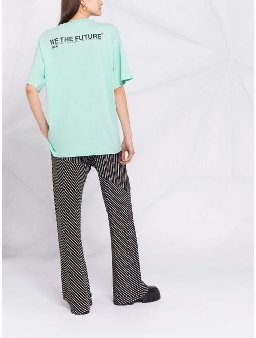 MSGM graphic-print organic-cotton T-Shirt