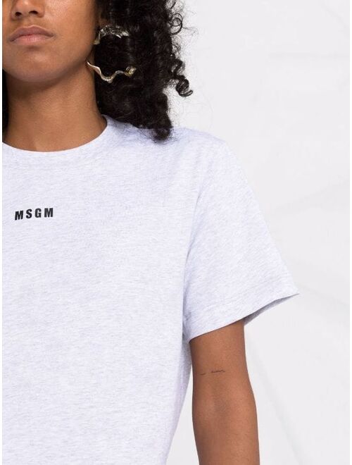 MSGM logo-print cotton T-shirt