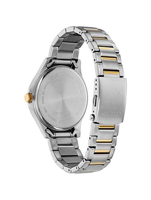 Citizen Quartz Mens Watch, Stainless Steel, Classic, Two-Tone (Model: BF2005-54L)