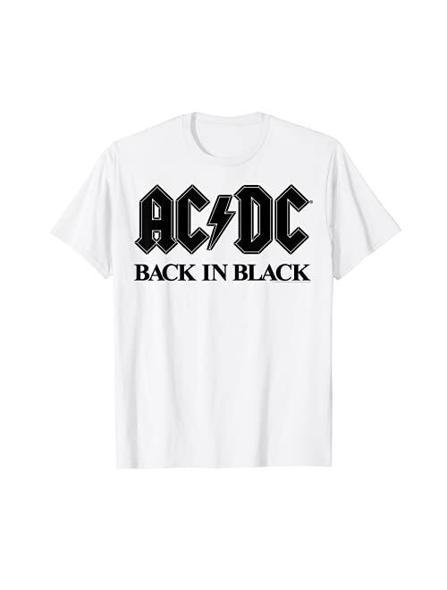 AC/DC - Bold Black T-Shirt