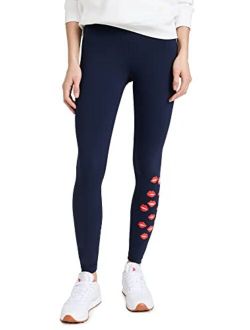 Tory Sport Women's Placed Lips Graphic Leggings
