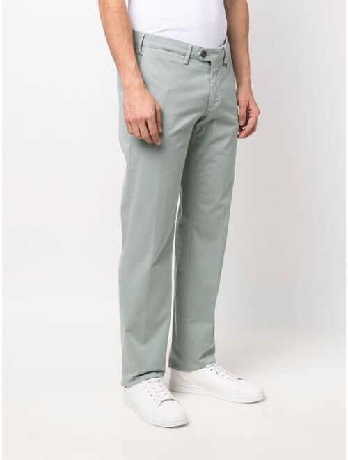 Canali slim-cut chino trousers