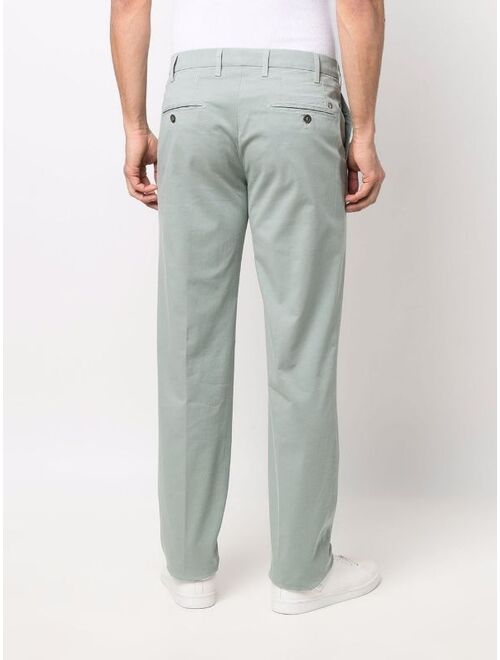 Canali slim-cut chino trousers