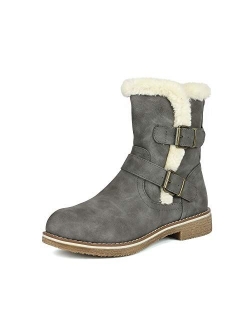 Mid Calf Fashion Winter Snow Boots