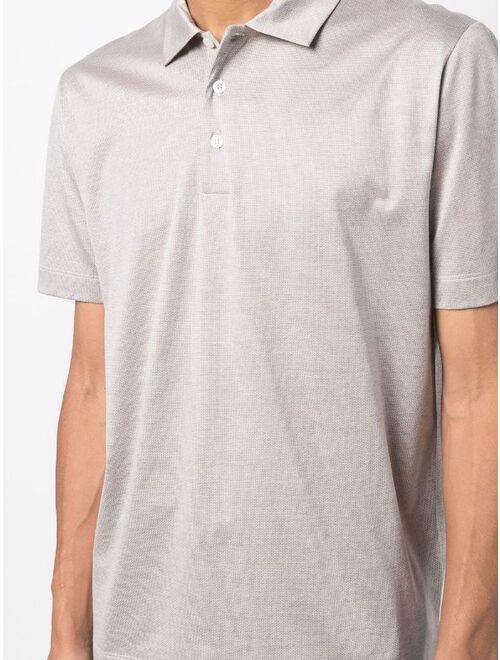 Canali cotton polo shirt