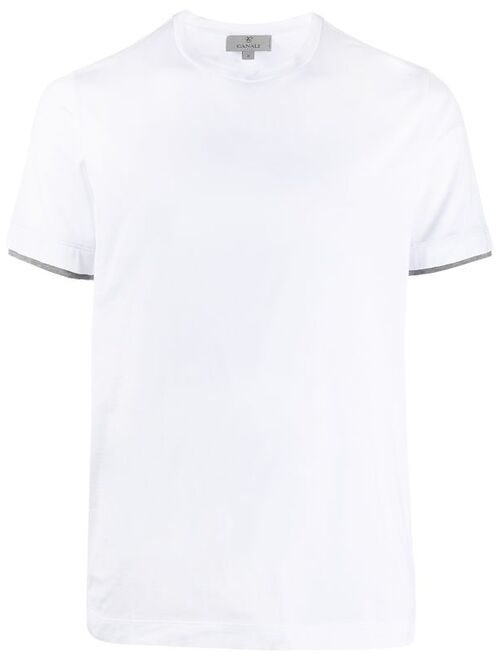 Canali layered short sleeves T-shirt