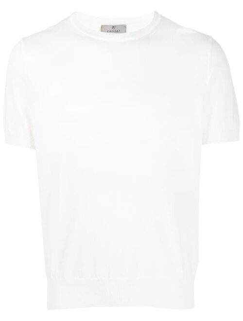 Canali knitted cotton T-shirt