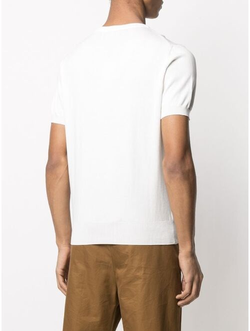 Canali knitted cotton T-shirt