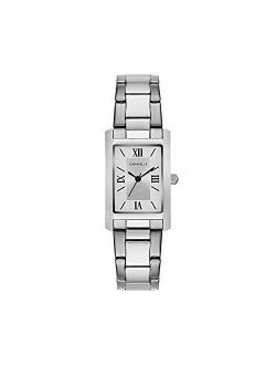 Caravelle Dress Quartz Ladies Watch, Stainless Steel , Silver-Tone (Model: 43L203)