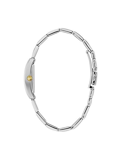 Bulova Caravelle Dress Quartz Ladies Watch, Stainless Steel , Two-Tone (Model: 45L167)