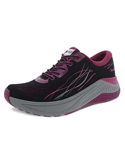 Dansko Women's Pace Tennis Walking Shoe - Lightweight Performance Sneaker with Arch Support