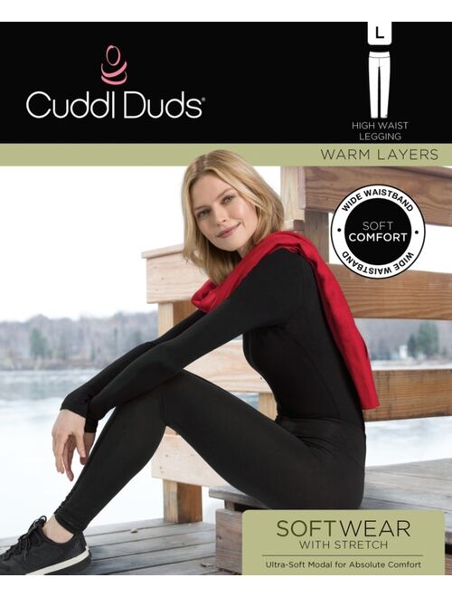 Cuddl Duds Softwear with Stretch High-Waist Legging