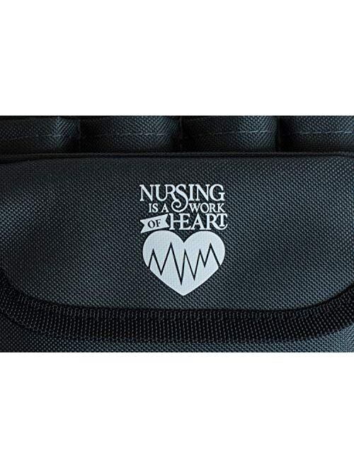 Indigenous American Fundamentals Nursing Fanny Pack with Stethoscope Holder – Medical Waist Bag Ideal for Nurses and Medical Care Workers