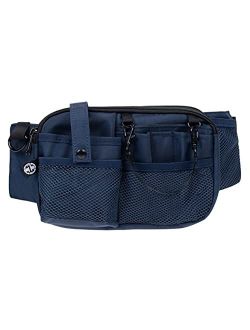First Lifesaver Nurse Fanny Pack with Multi-Compartment and Tape Holder Nursing Bag