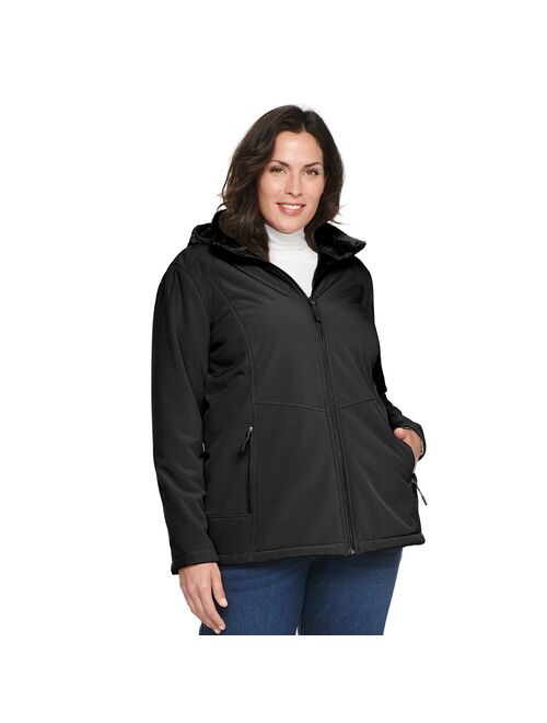Buy Plus Size ZeroXposur Lillian Plush-Lined Soft Shell Jacket online ...