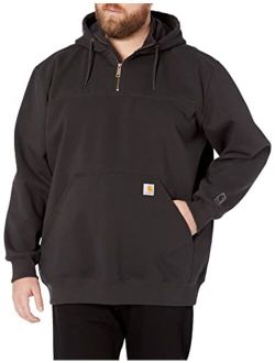 Men's Rain Defender Paxton Heavyweight Hooded Sweatshirt Quarter Zip (Big & Tall)