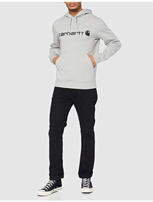 Carhartt Men's Force Delmont Signature Graphic Hooded Sweatshirt