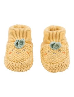 Baby Carter's Turnip Crochet Bootie Socks