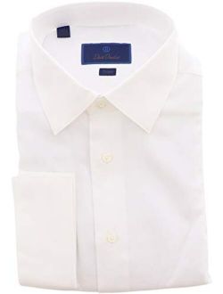 Trim Fit Dobby Weave French Cuff Formal Shirt