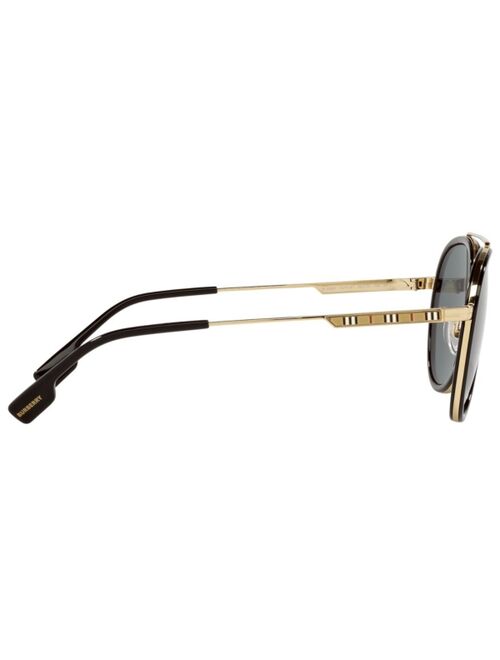 Burberry Men's Oliver Polarized Sunglasses, BE3125 59