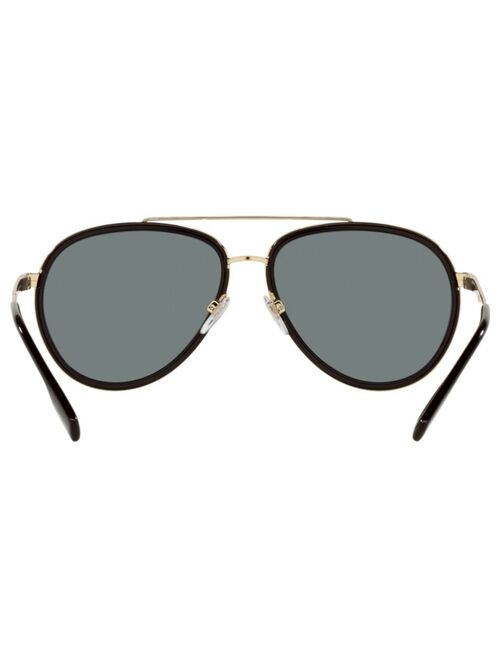 Burberry Men's Oliver Polarized Sunglasses, BE3125 59
