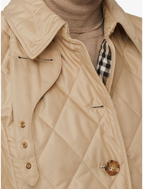 Burberry diamond quilted thermoregulated jacket