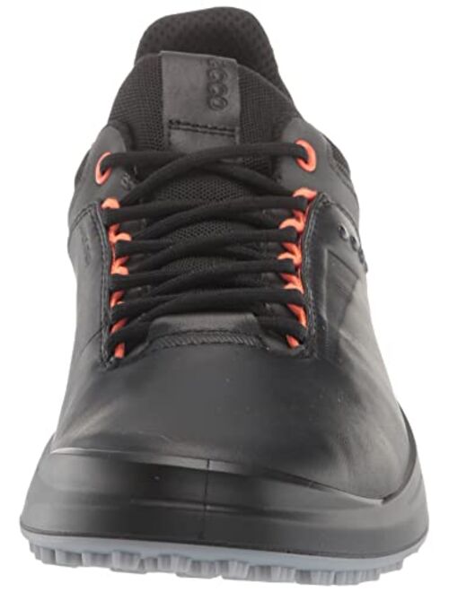ECCO Men's Core Hydromax Yak Leather Water Resistant Golf Shoe
