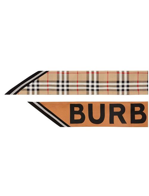 Burberry Vintage Check skinny scarf