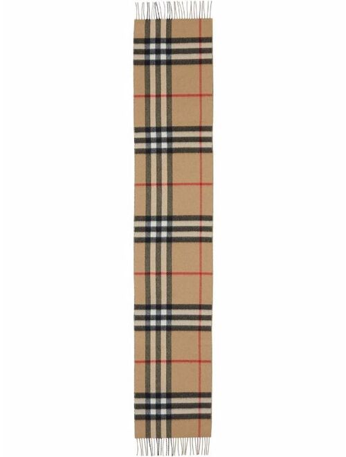 Burberry TB-monogram cashmere scarf