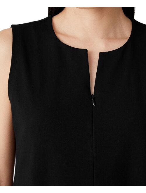 Eileen Fisher Zip Sleeveless Dress, Regular & Plus Size