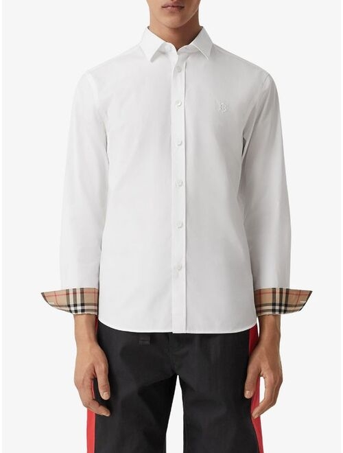 Burberry Monogram Motif slim-fit shirt