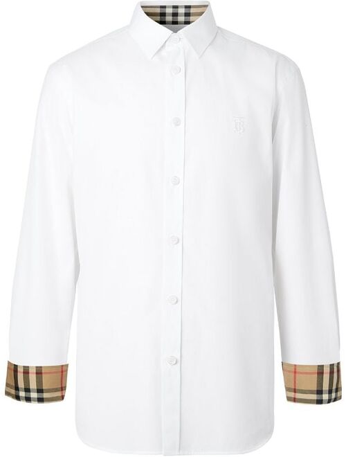 Burberry Monogram Motif slim-fit shirt