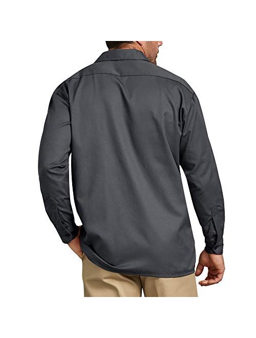 Dickies Men's Long-Sleeve Work Shirt with Pocket