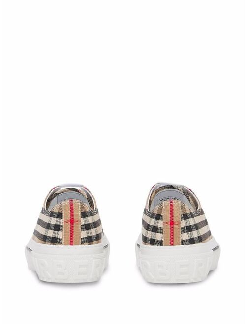 Burberry Vintage check cotton sneakers