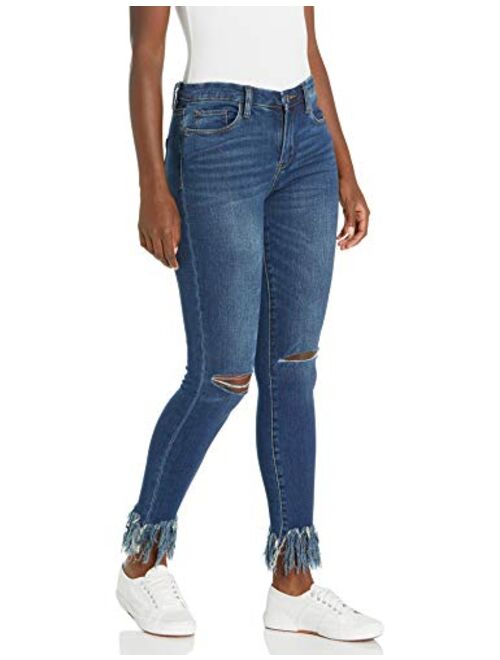 [BLANKNYC] Womens Luxury Clothing Mid-Rise Skinny Jeans, Comfortable & Stylish Pants
