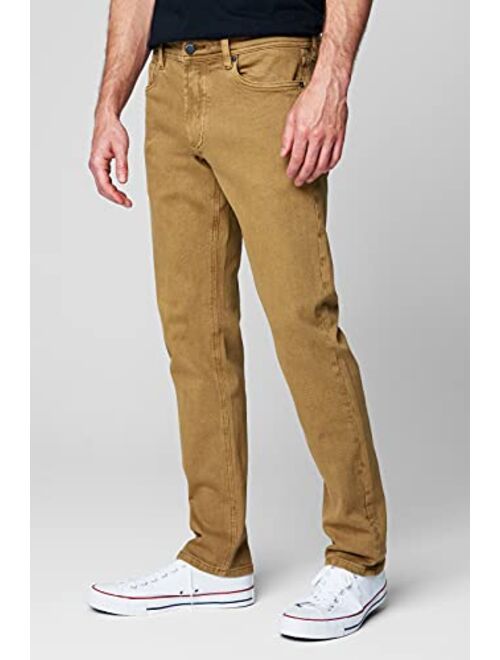 [BLANKNYC] Mens Slim Fit Flat Front Tapered Jeans with 5 Pockets, Comfortable & Stylish Pants