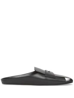 loafer-detail flat mules