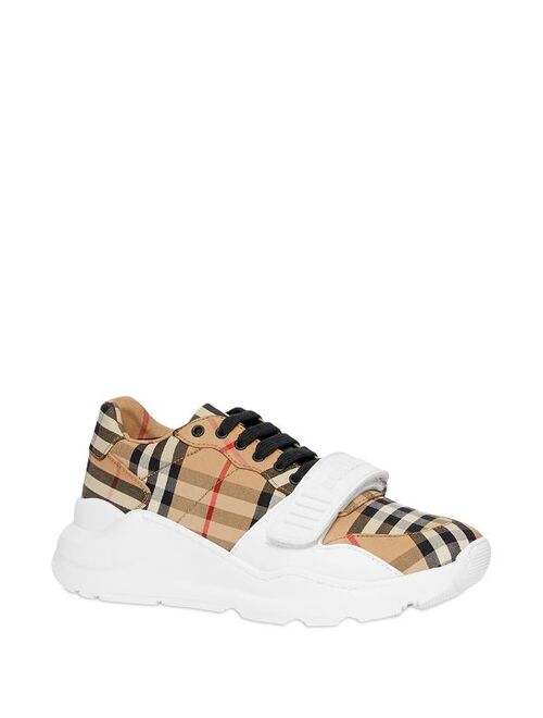Burberry Vintage Check Cotton Sneakers