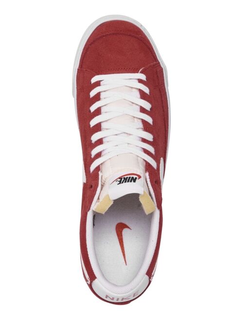 Nike Men's Blazer Low 77 Suede Casual Sneakers from Finish Line