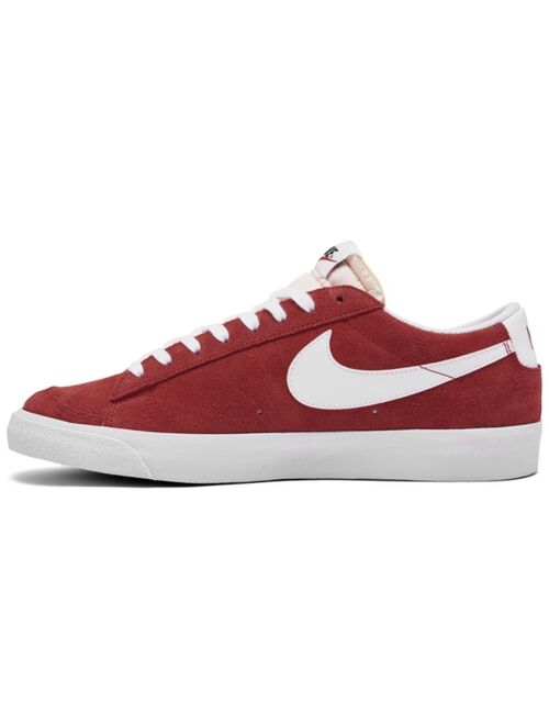 Nike Men's Blazer Low 77 Suede Casual Sneakers from Finish Line