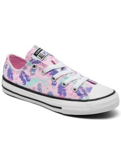 Little Girls Chuck Taylor All Stars Mermaids Casual Sneakers from Finish Line