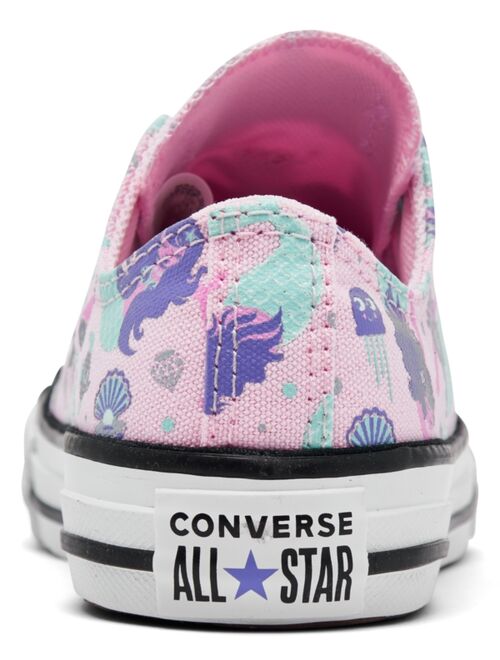 Converse Little Girls Chuck Taylor All Stars Mermaids Casual Sneakers from Finish Line